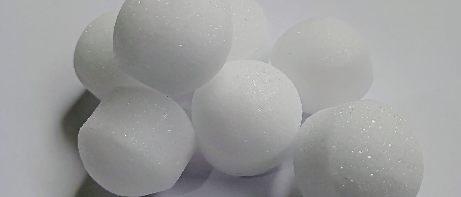 White coloured mothball (naphthalene ball)