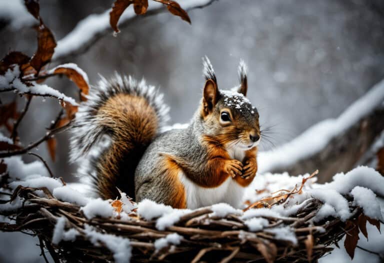 How Do Squirrels Stay Warm in the Winter