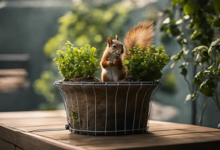 How to Keep Squirrels Out of Flower Pots