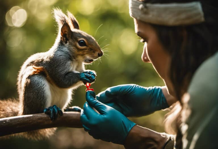 How to Take Care of an Injured Squirrel