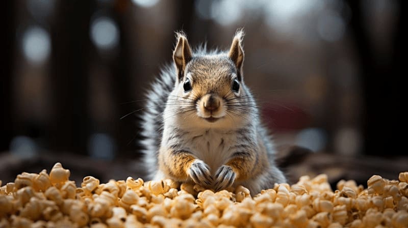 Can Squirrels Eat Popcorn