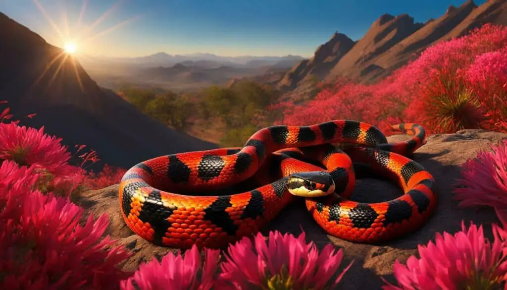 Coral Snake and Sidewinder in Colorado