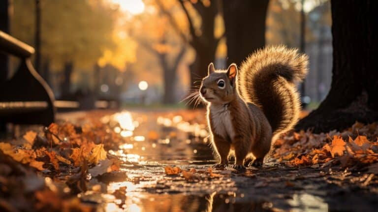 What to Do If a Squirrel Follows You?