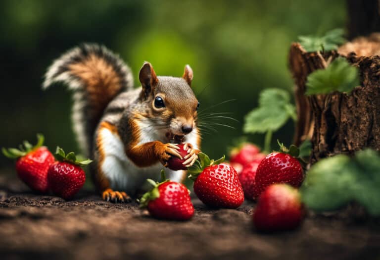 Can Squirrels Eat Strawberries?