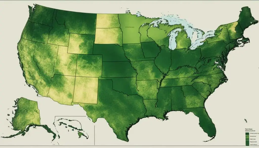 geographic distribution of black rat snakes