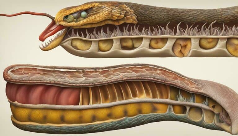 how do snakes digest bones