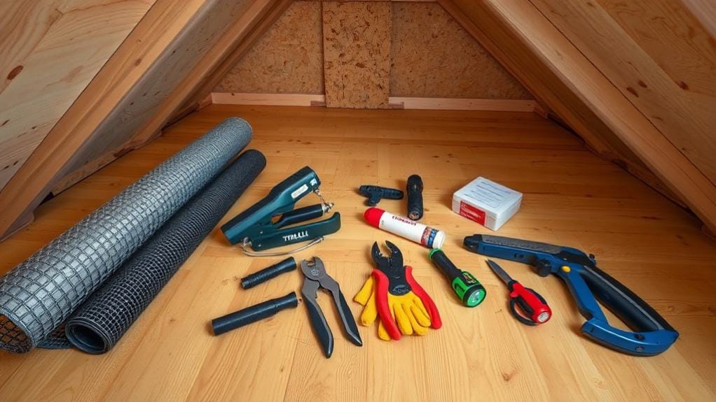 attic safety essential tools