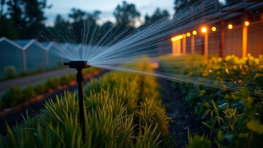 automated water spray protection