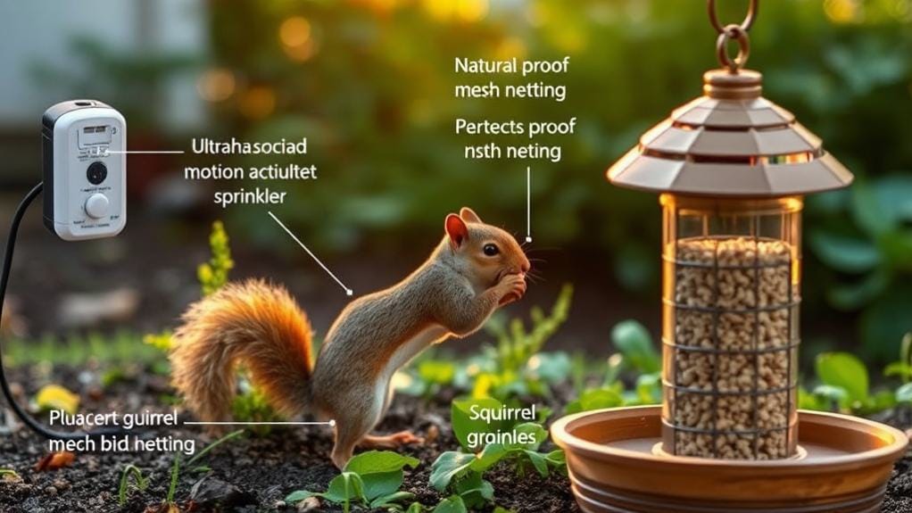 choosing effective squirrel repellents