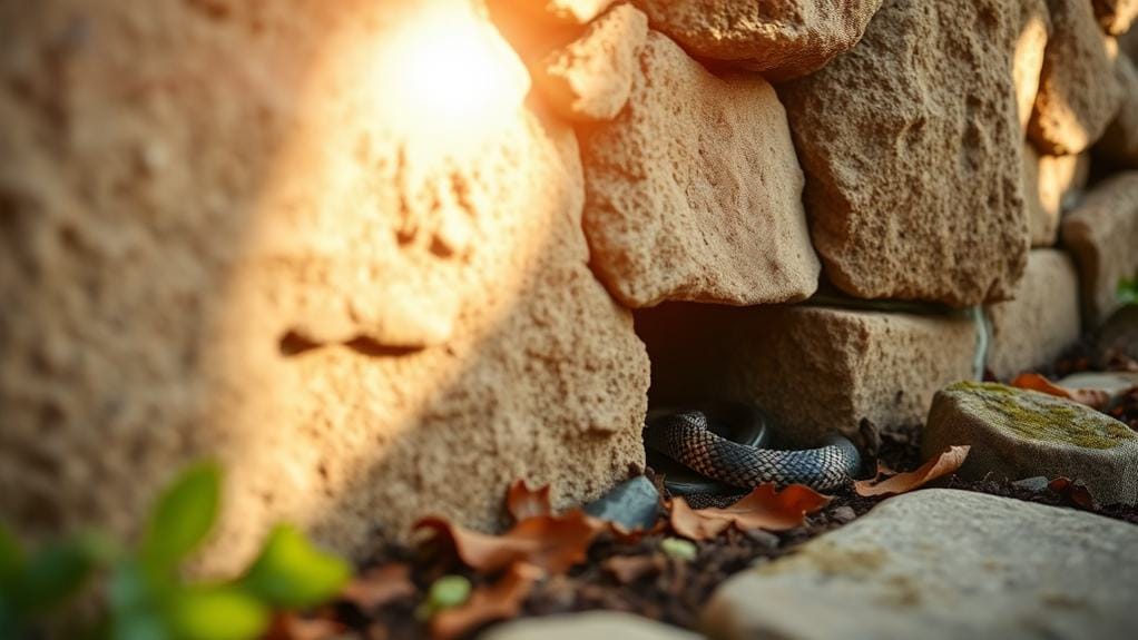 garden rocks underbrush logs