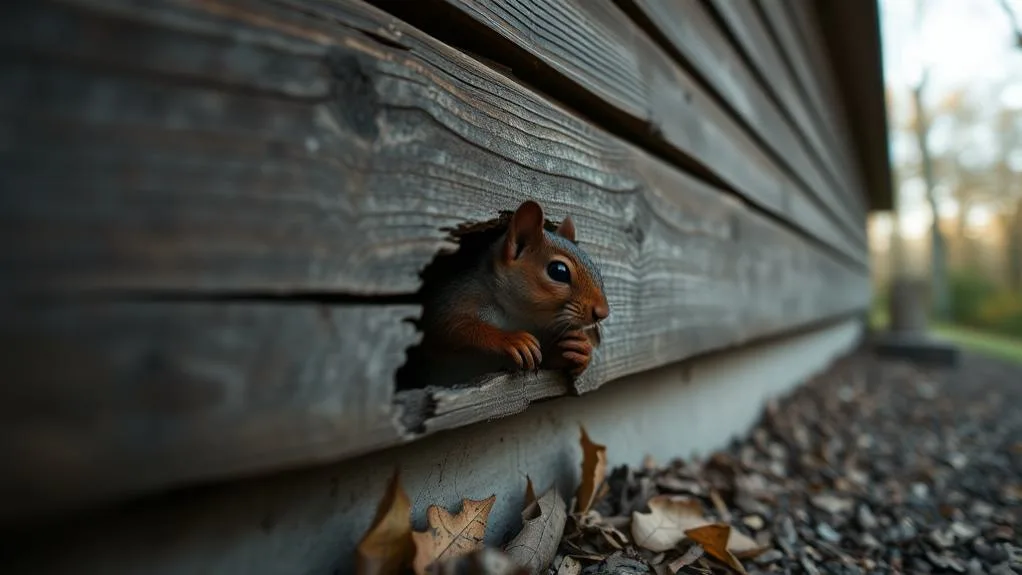 Squirrel Making Noise in Your Wall: Complete Removal Guide 3 identifying access locations