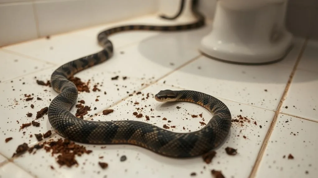 What Do You Do If a Snake Is in Your Bathroom? 5 identifying snake presence indicators