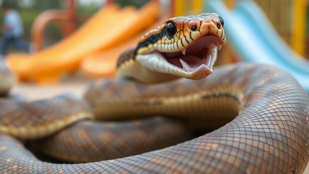 identifying stressed snakes behaviors