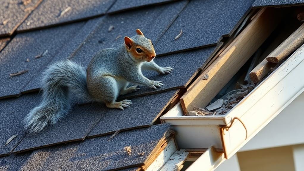 leaky roofs and gutters