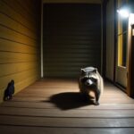 motion sensor lights deter raccoons