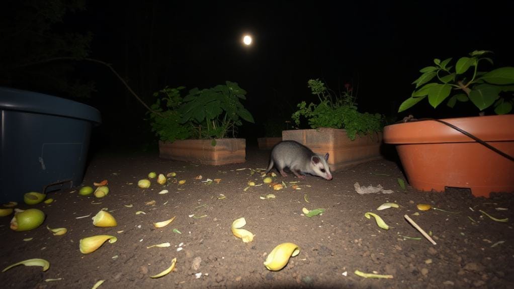 opossums visiting your yard