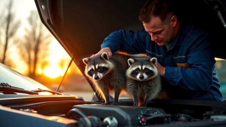 raccoon engine removal guide