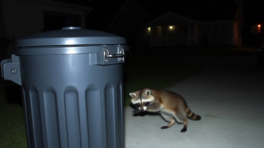 raccoon proof garbage can guide