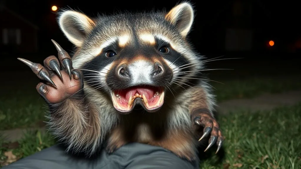 Are Raccoons Dangerous to Humans? 2 raccoons pose physical dangers