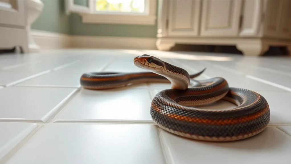 What Do You Do If a Snake Is in Your Bathroom? 7 regional serpent identification manual