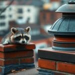 remove raccoons from chimney