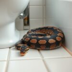 remove snake safely indoors