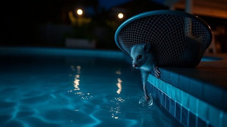 safe possum pool removal