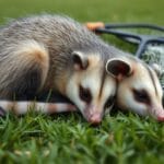 safely handle dead possum