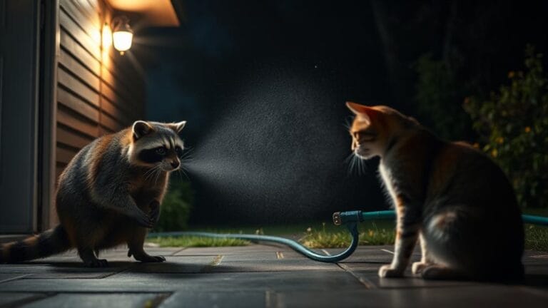 separate raccoons and pets