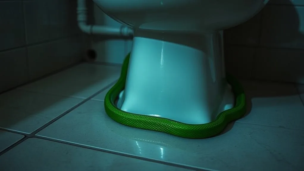 What Do You Do If a Snake Is in Your Bathroom? 2 snakes seek warmth indoors