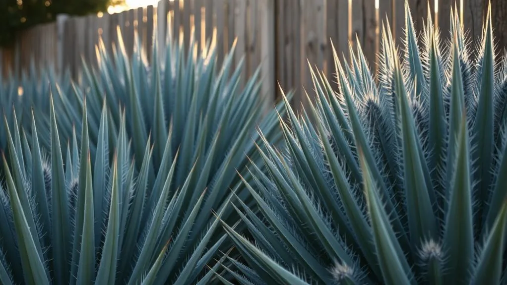 thorny vegetation as protection