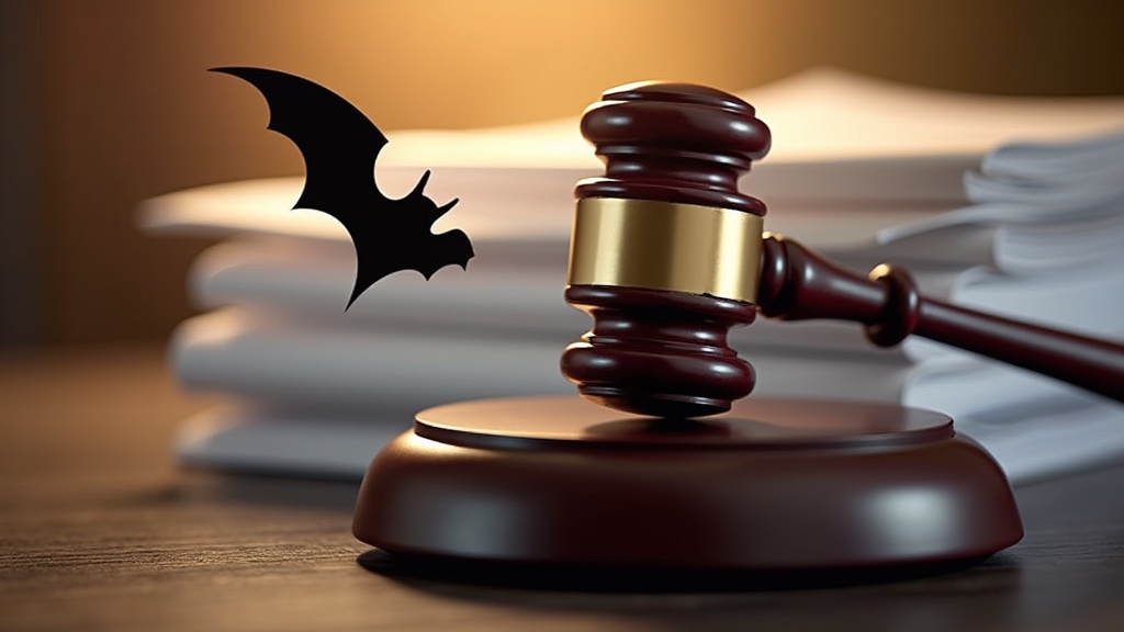 Bat Removal Laws and Permits: Complete State-by-State Guide (2026) 4 Legal documents and gavel with bat silhouette