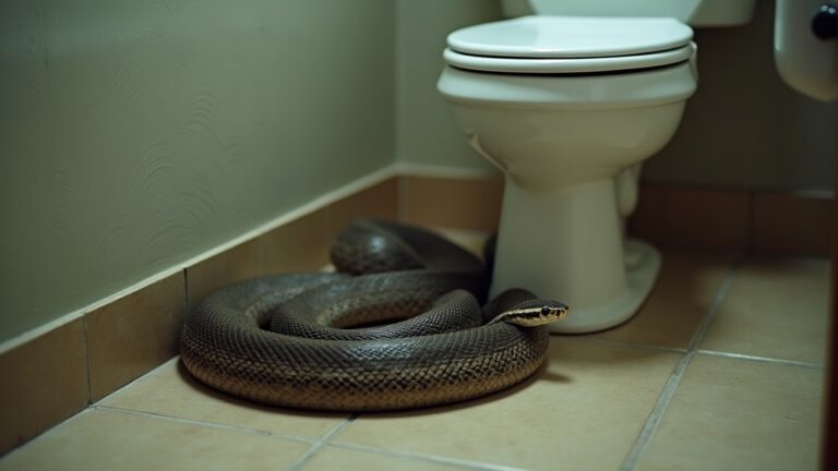 Emergency Wildlife in Your Home: Immediate Steps to Take (2026) 3 Snake in a bathroom corner emergency wildlife situation