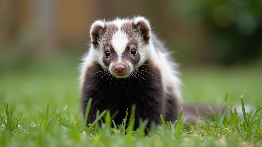 How to Get Rid of Skunks in Your Yard (2026) 5 Skunk in backyard