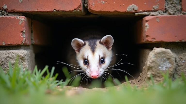 stuck possum under house 2026